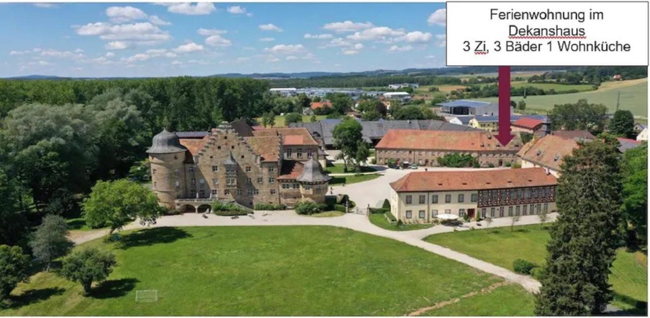 Gutsverwaltung Schloss Eyrichshof Ebern Экстерьер фото